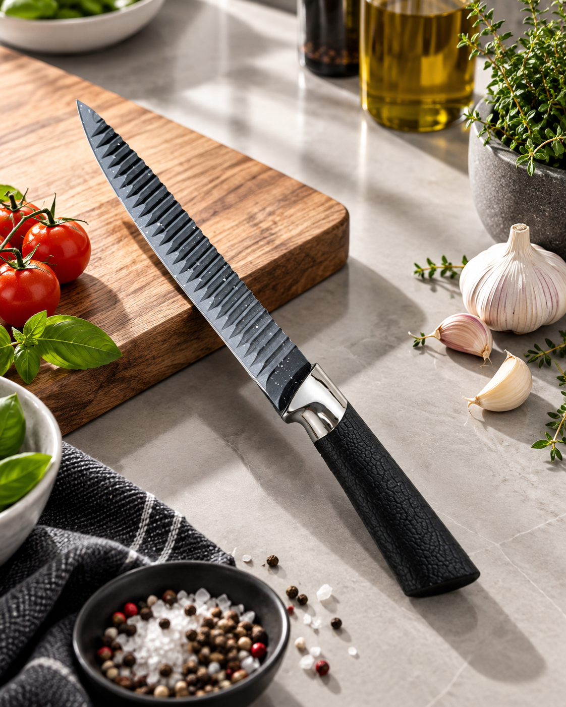 Chef's Knife (19cm) - Black Onyx