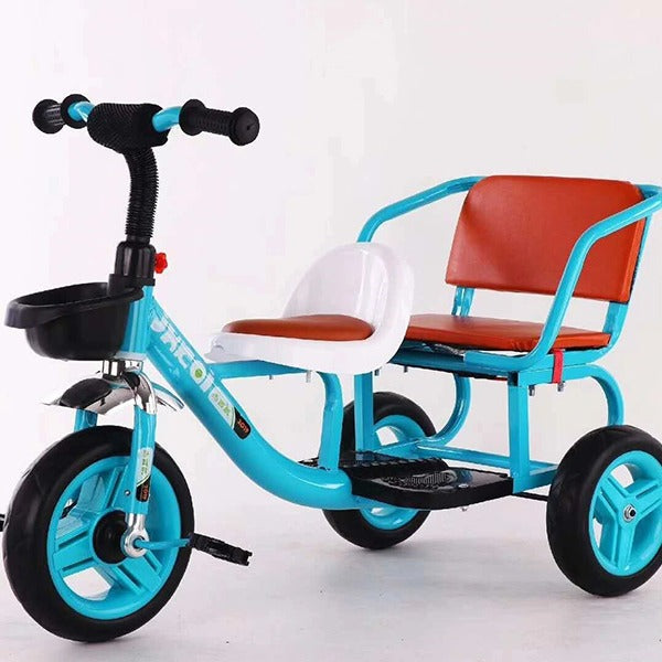 Two Seat Children Tricycle