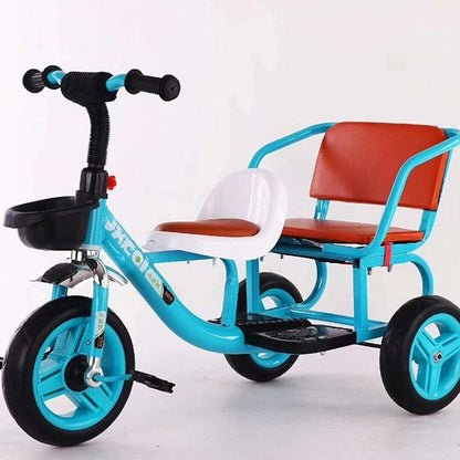 Two Seat Children Tricycle