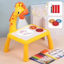 LED Projector Art Drawing Table (each) - Yellow
