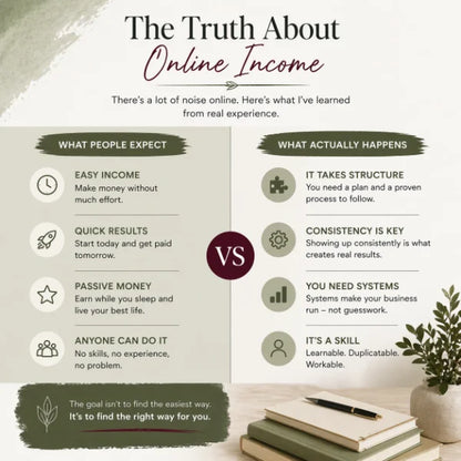 Avoid Scams. Build Smart. Earn Real. – eBook by Jacqie.E