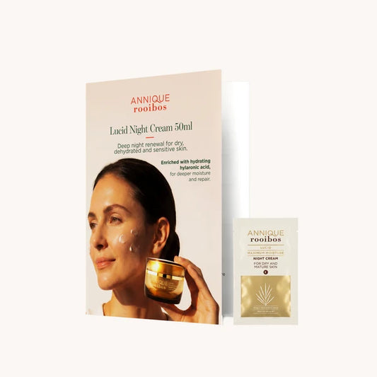 Night Cream (3ml) - Lucid Sample Sachet with Information Card