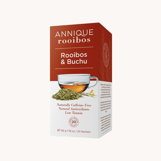 Herbal Tea infusions (20 sachets) - Rooibos & Buchu